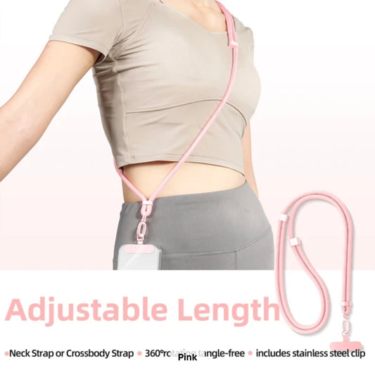 Mutli-Functional Strap with adjustable length (Neck/Crossbody)