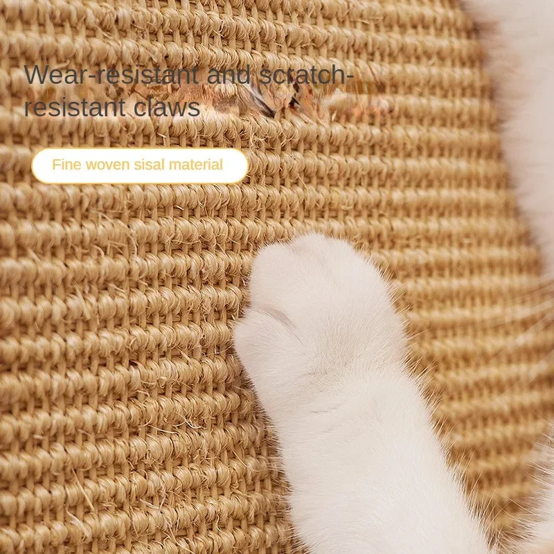Transform Your Cat's Playtime with Our Premium Sisal Hemp Scratching Board - The Ultimate Furniture Protector and Paw Training Tool!