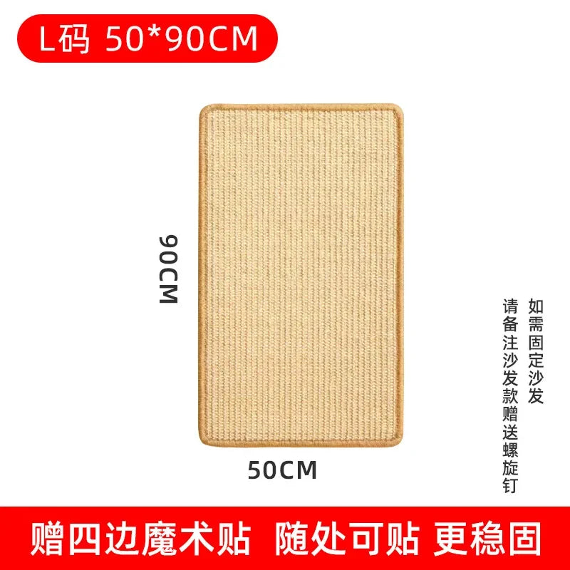 Transform Your Cat's Playtime with Our Premium Sisal Hemp Scratching Board - The Ultimate Furniture Protector and Paw Training Tool!