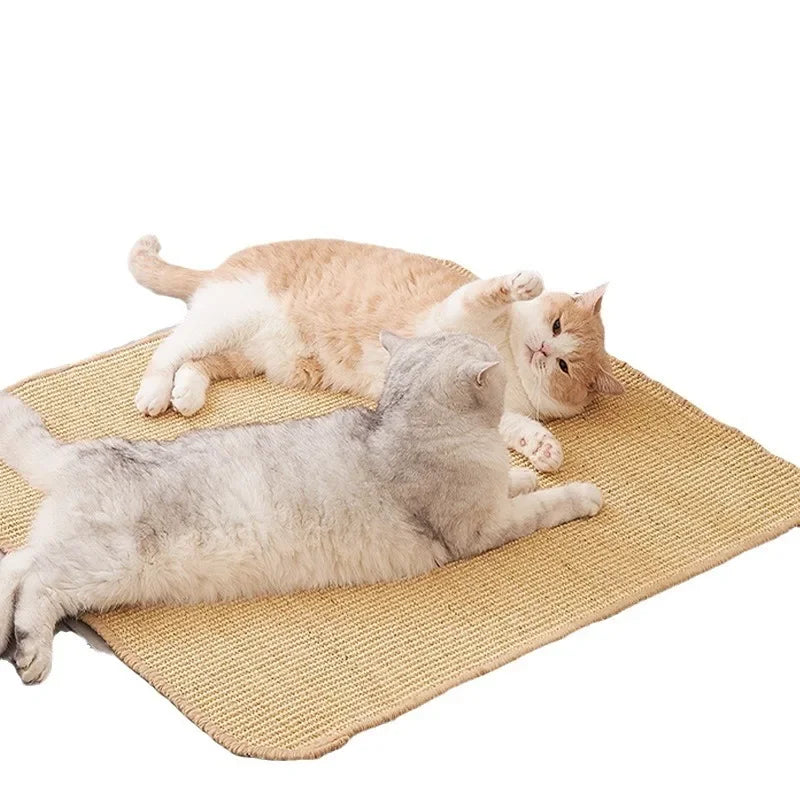 Transform Your Cat's Playtime with Our Premium Sisal Hemp Scratching Board - The Ultimate Furniture Protector and Paw Training Tool!