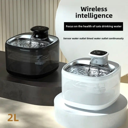 2L Wireless water fountain for Cats & Dogs