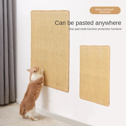 Transform Your Cat's Playtime with Our Premium Sisal Hemp Scratching Board - The Ultimate Furniture Protector and Paw Training Tool!