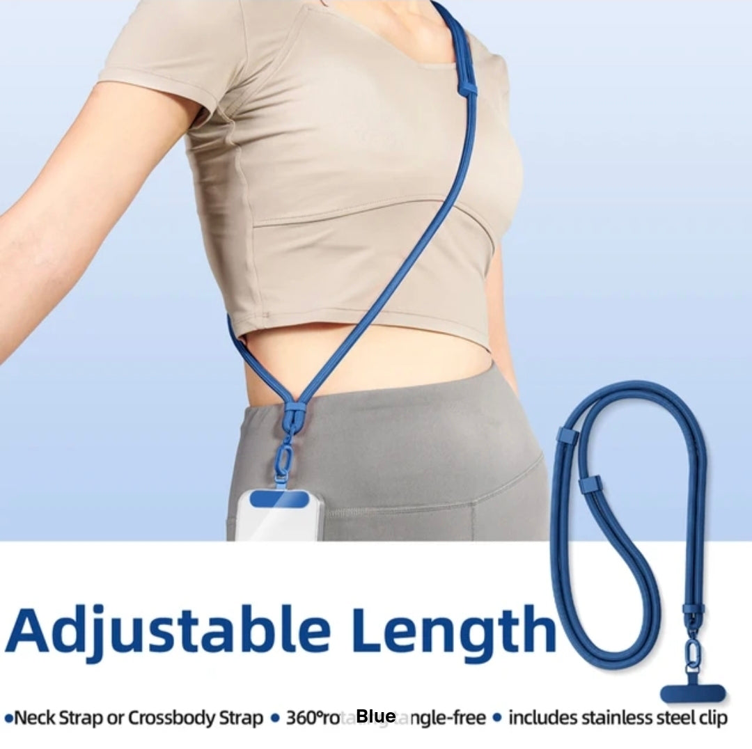 Mutli-Functional Strap with adjustable length (Neck/Crossbody)
