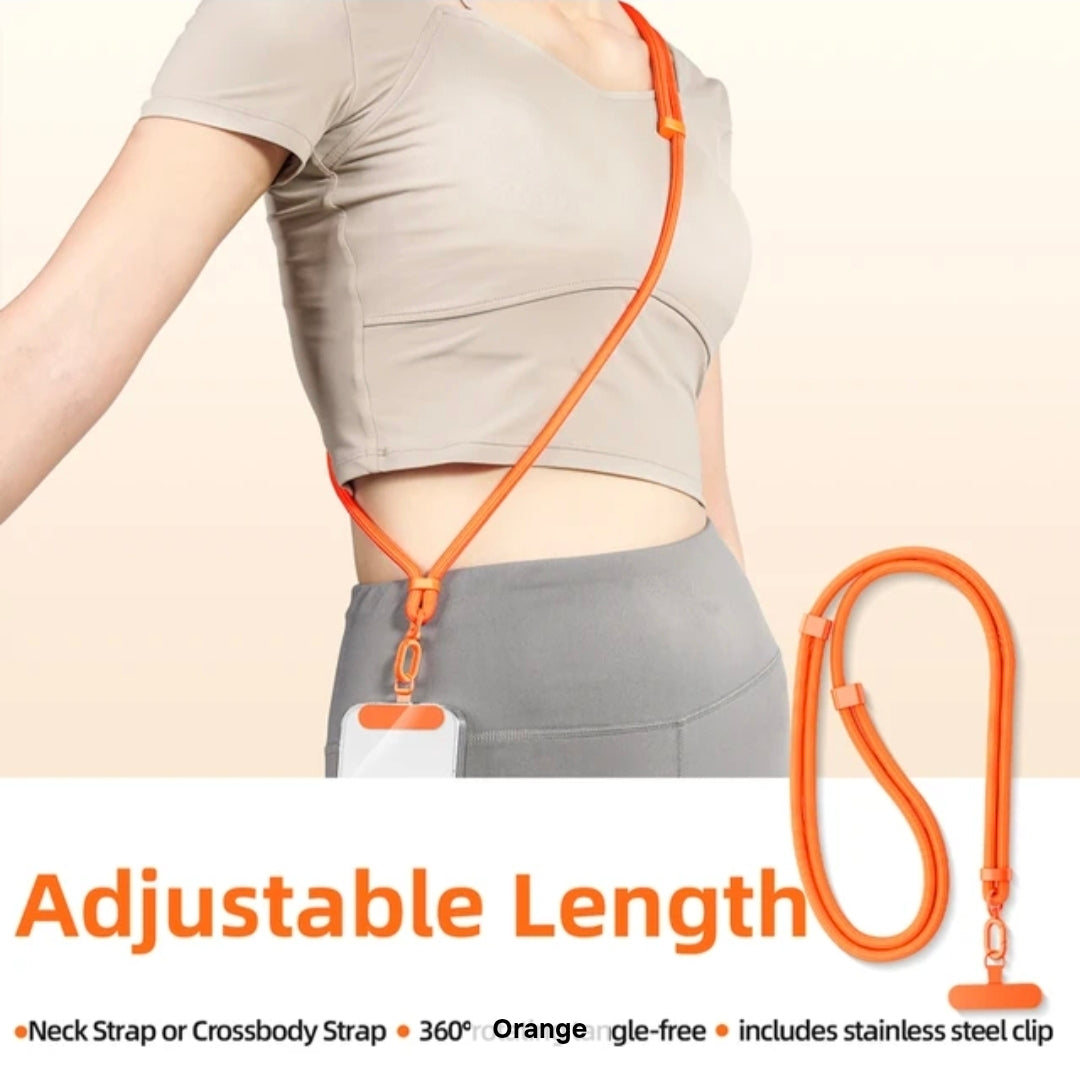Mutli-Functional Strap with adjustable length (Neck/Crossbody)