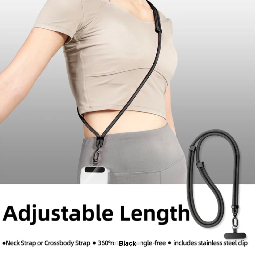 Mutli-Functional Strap with adjustable length (Neck/Crossbody)