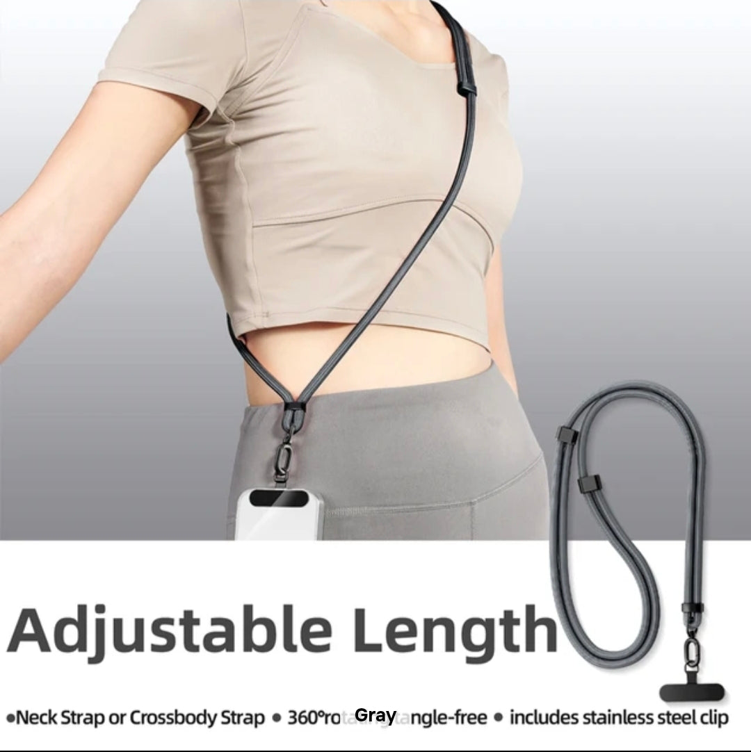 Mutli-Functional Strap with adjustable length (Neck/Crossbody)