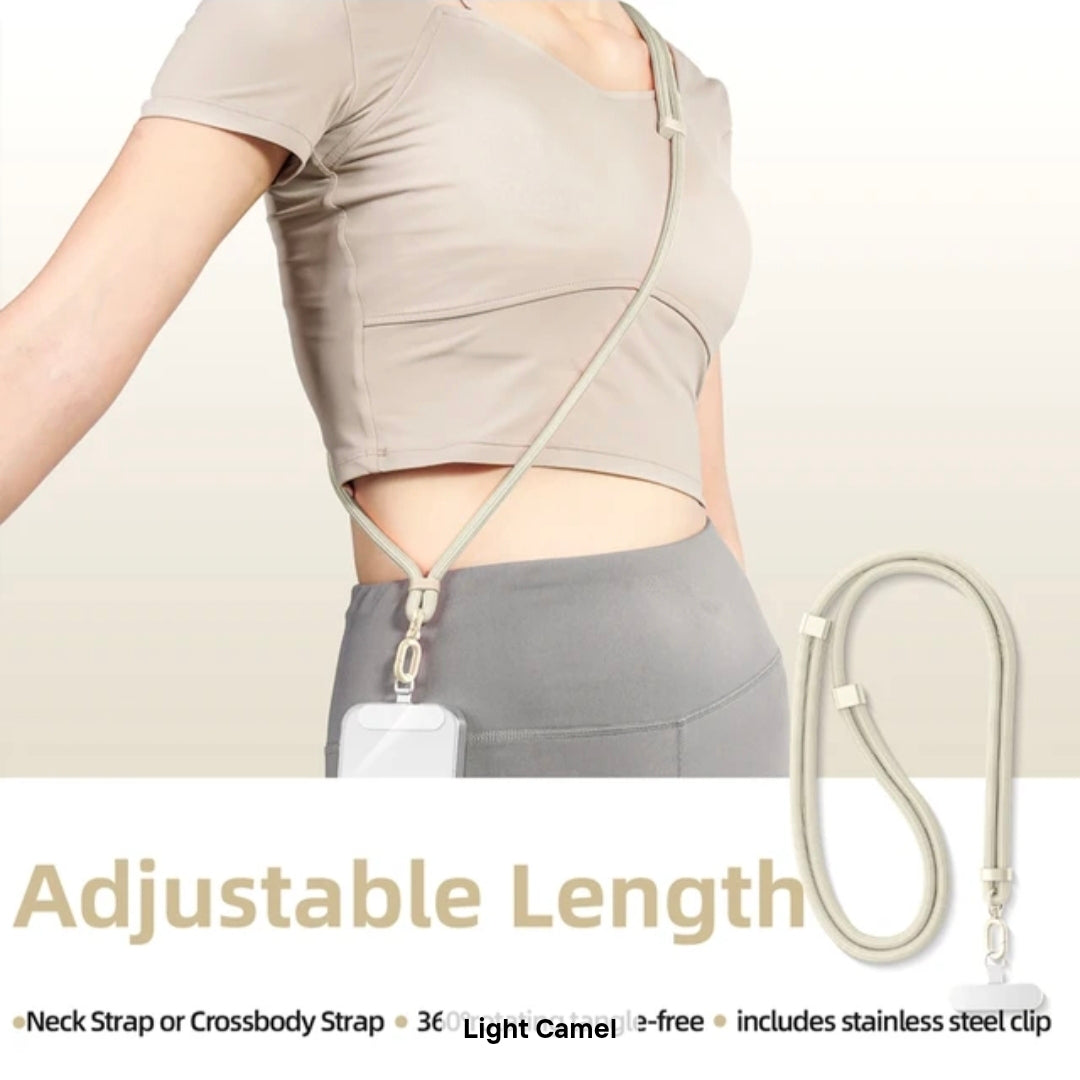 Mutli-Functional Strap with adjustable length (Neck/Crossbody)