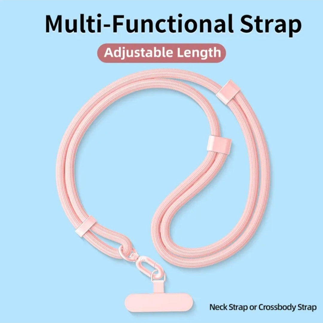 Mutli-Functional Strap with adjustable length (Neck/Crossbody)