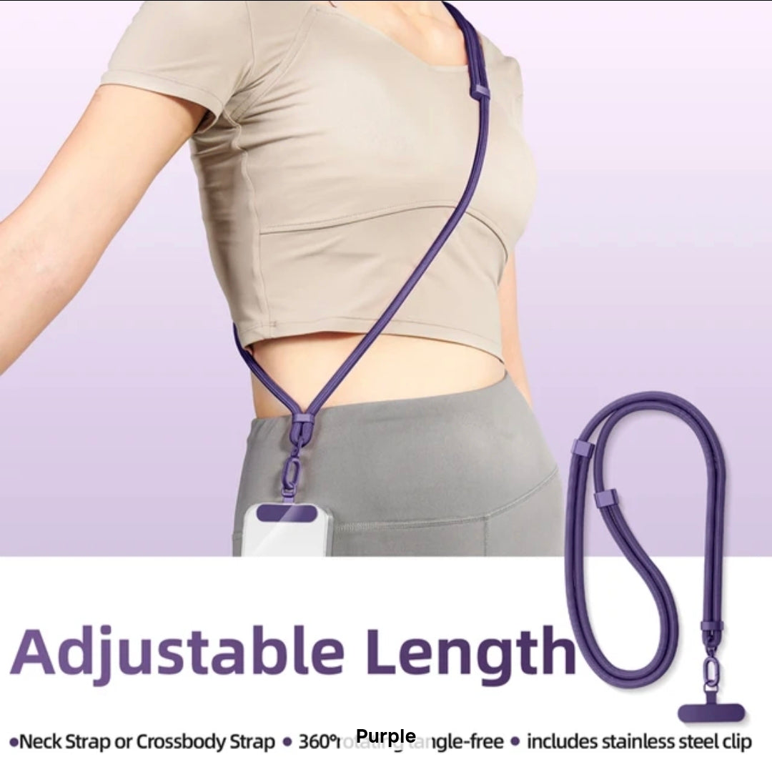 Mutli-Functional Strap with adjustable length (Neck/Crossbody)