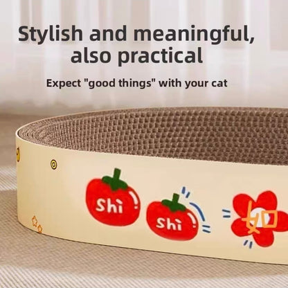 Cat Scratching Board (Oval Bed)